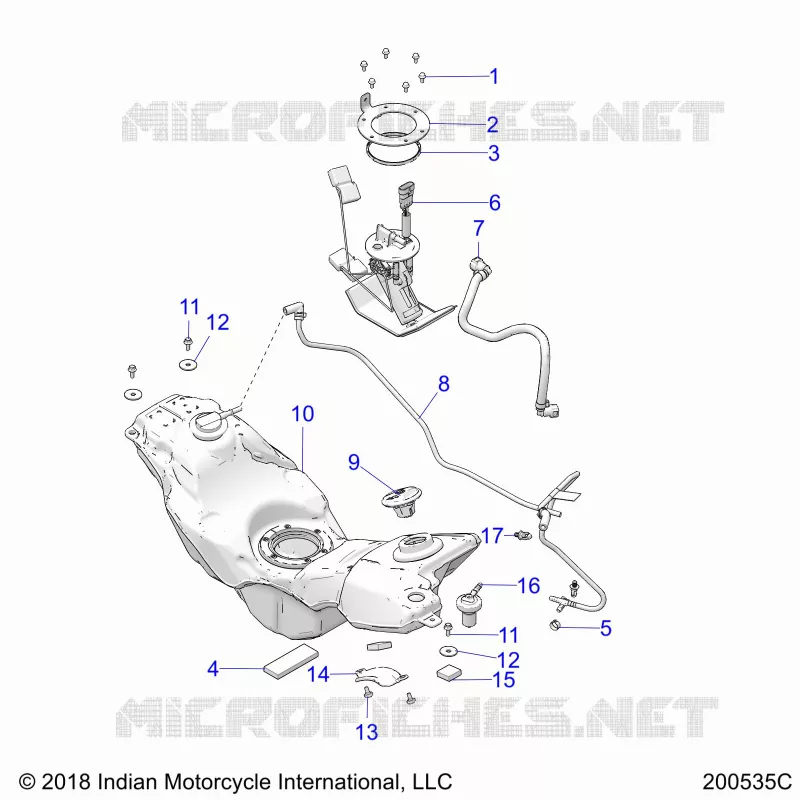 SYSTÃˆME D'ALIMENTATION, FUEL TANK ASM.