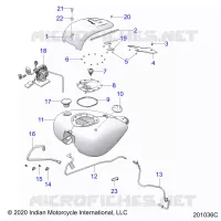 SYSTÃˆME D'ALIMENTATION, FUEL TANK ASM.