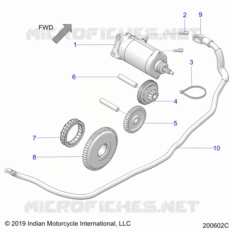 DEMARREUR MOTOR