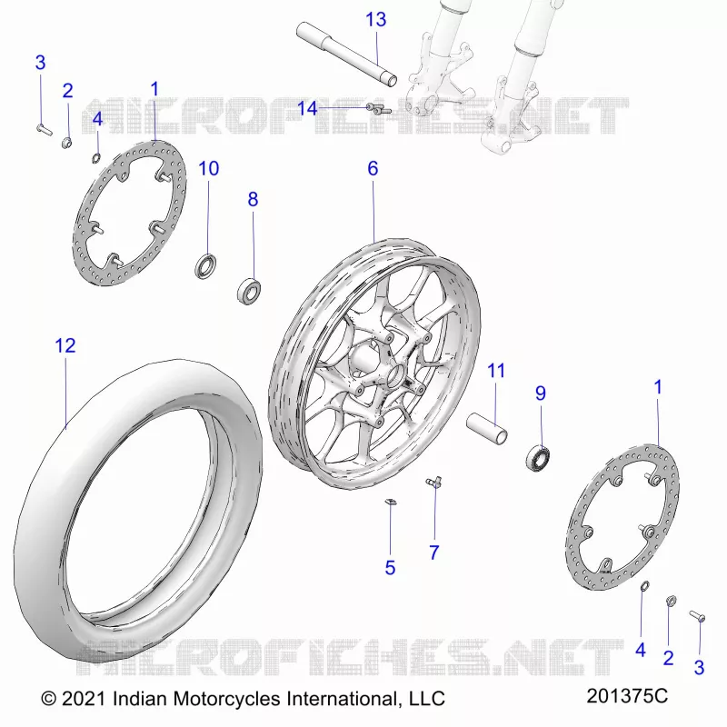 ROUE AVANT (FTR CHAMPIONSHIP EDITION)