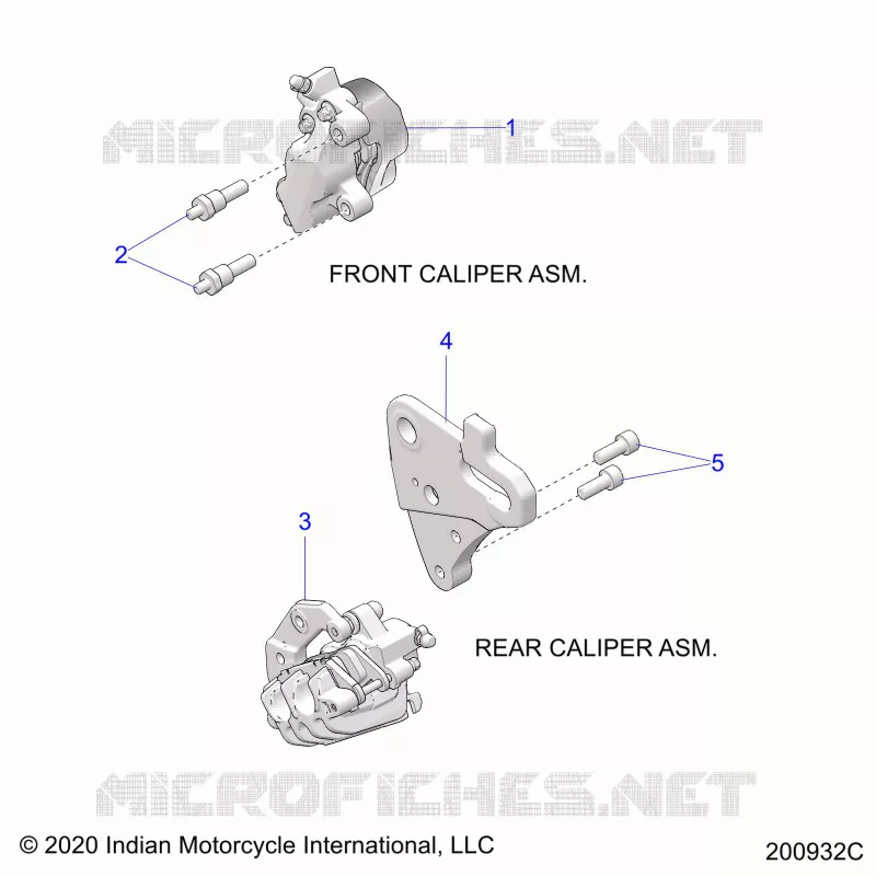 BRAKES, ETRIERS DE FREIN AVANT AND REAR