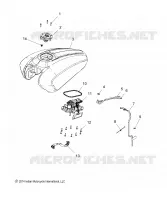 SYSTÈME D'ALIMENTATION, FUEL TANK ASM.