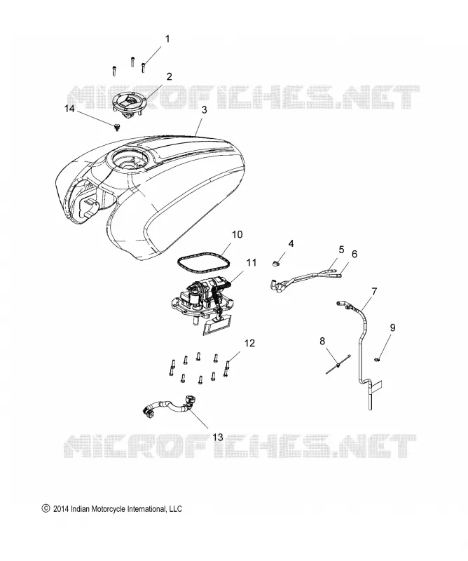SYSTÈME D'ALIMENTATION, FUEL TANK ASM.