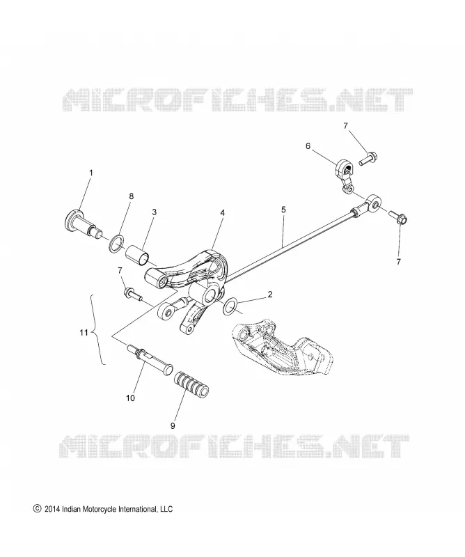SYSTÈME DE TRANSMISSION, SHIFT PEDAL AND LINKAGE