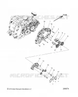 MOTEUR, CAM SHAFTS AND GEARS