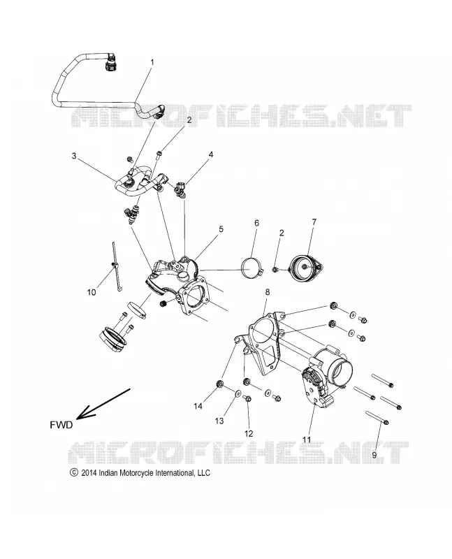 SYSTÃˆME D'ALIMENTATION, FUEL RAIL/THROTTLE BODY