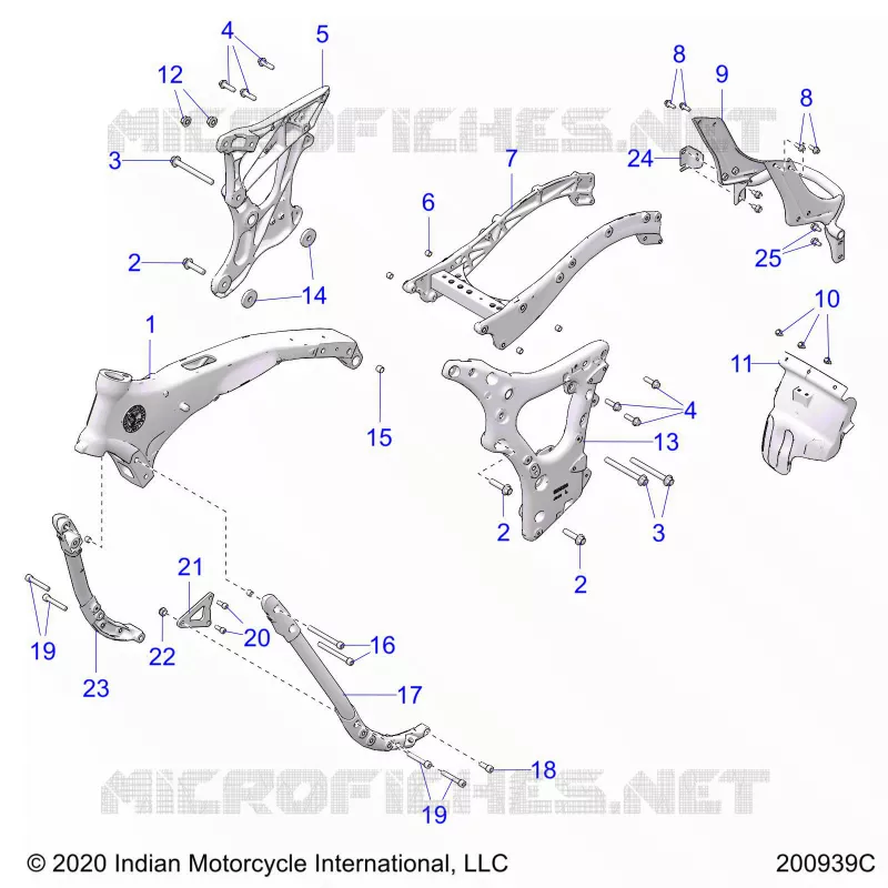 CHASSIS, CADRE ASM.