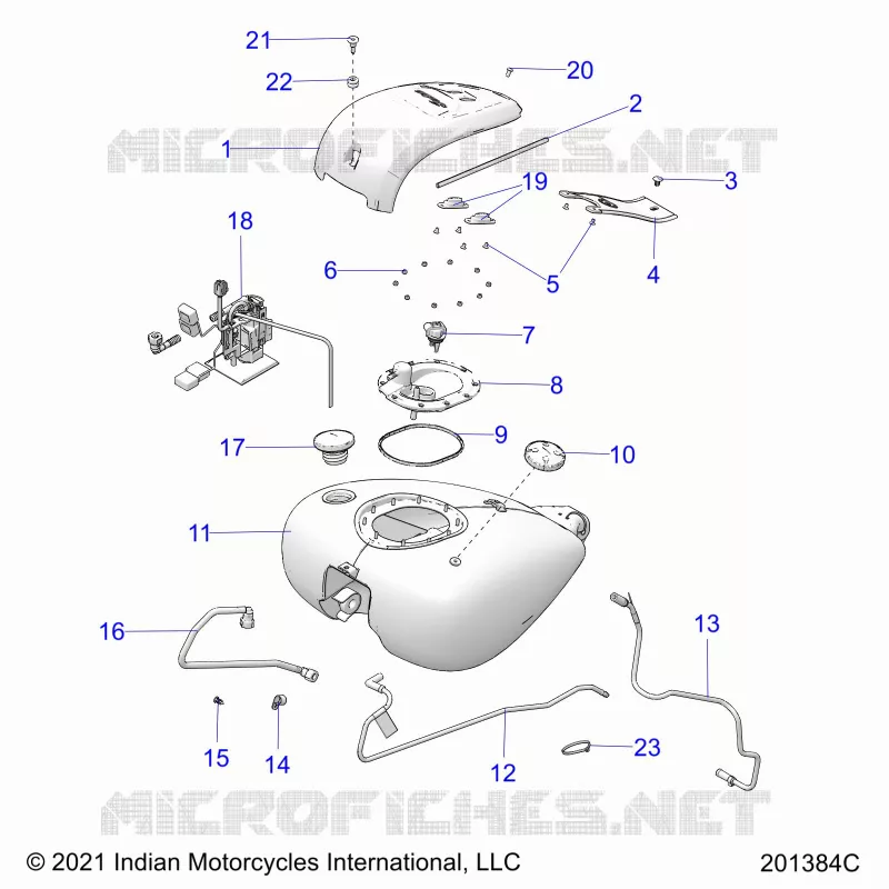 SYSTÃˆME D'ALIMENTATION, FUEL TANK ASM.
