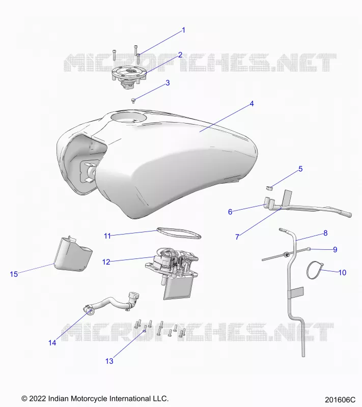 SYSTÃˆME D'ALIMENTATION, FUEL TANK ASM.
