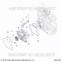 MOTEUR, STATOR COVER