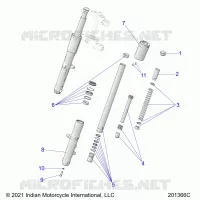 SUSPENSION AVANT FORKS