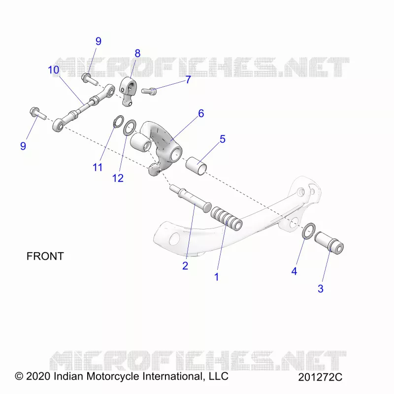 SYSTÃˆME DE TRANSMISSION, SHIFT PEDAL AND LINKAGE
