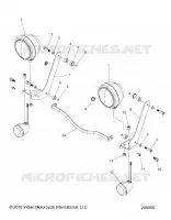 ELECTRICITE, LIGHT BAR AND TURN SIGNAL, FRONT