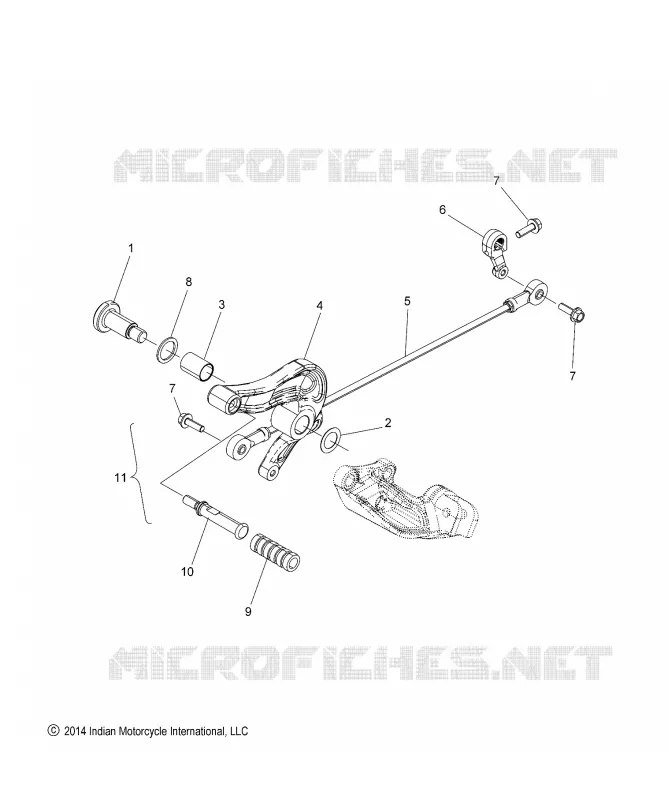 SYSTÃˆME DE TRANSMISSION, SHIFT PEDAL AND LINKAGE