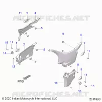 CACHE LATERALS