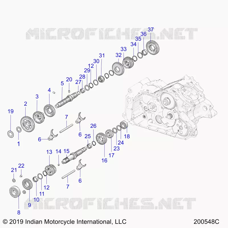 SYSTÃˆME DE TRANSMISSION, INPUT AND OUTPUT SHAFTS