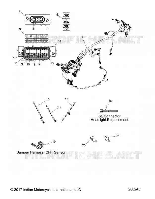 ELECTRICITE, WIRE HARNESS