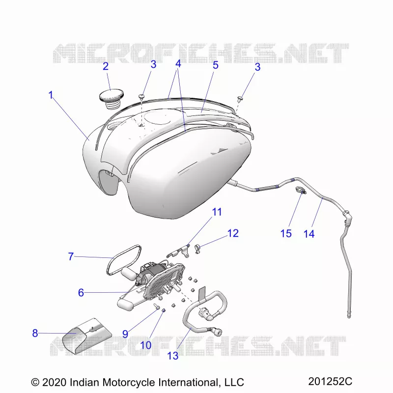 SYSTÃˆME D'ALIMENTATION, FUEL TANK ASM.