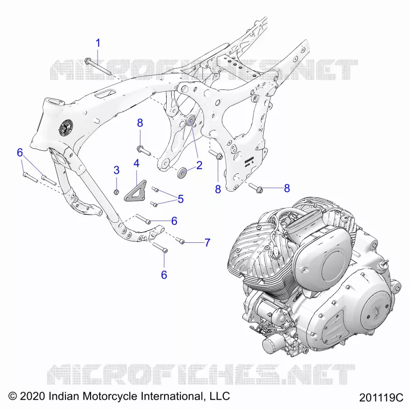 ENGINE, SUPPORT MOTEUR