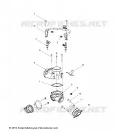 ENGINE, THROTTLE BODY/RAMPE D'INJECTION
