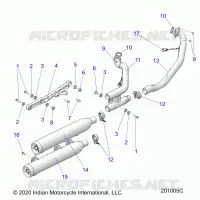 ECHAPPEMENT ASM. (TWENTY) INTL