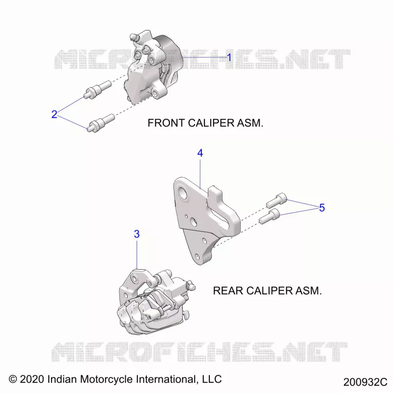 BRAKES, ETRIERS DE FREIN AVANT AND REAR