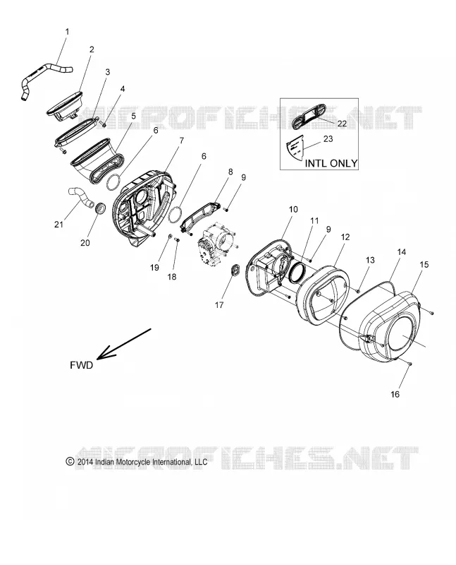 MOTEUR, PRISE D'AIR SYSTEM