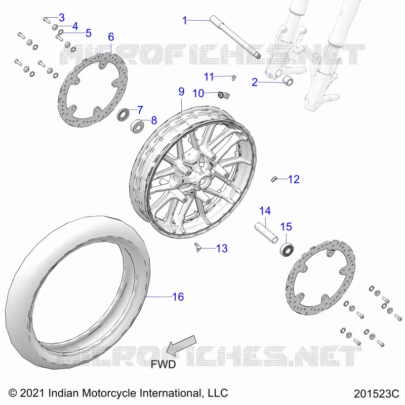 ROUE AVANT