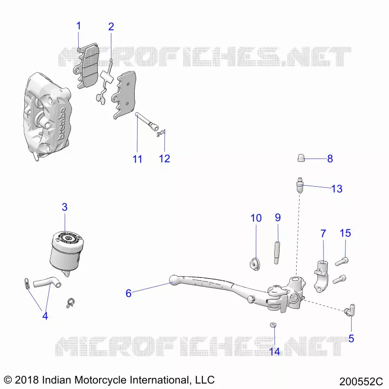 FREIN AVANT KITS
