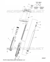 SUSPENSION AVANT FORKS