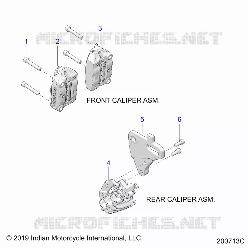 BRAKES, ETRIERS DE FREIN AVANT AND REAR