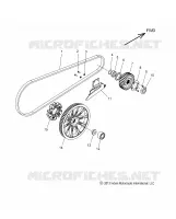 SYSTEME DE TRANSMISSION, DRIVE SPROCKET, BELT AND GUARD