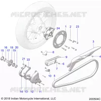 SYSTÃˆME DE TRANSMISSION, SPROCKETS, GUARDS AND CHAIN