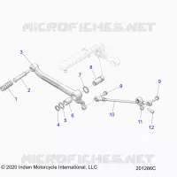 SYSTÃˆME DE TRANSMISSION, SHIFT PEDAL AND LINKAGE