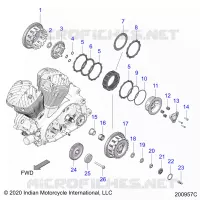 SYSTÃˆME DE TRANSMISSION, CLUTCH AND PRIMARY DRIVE