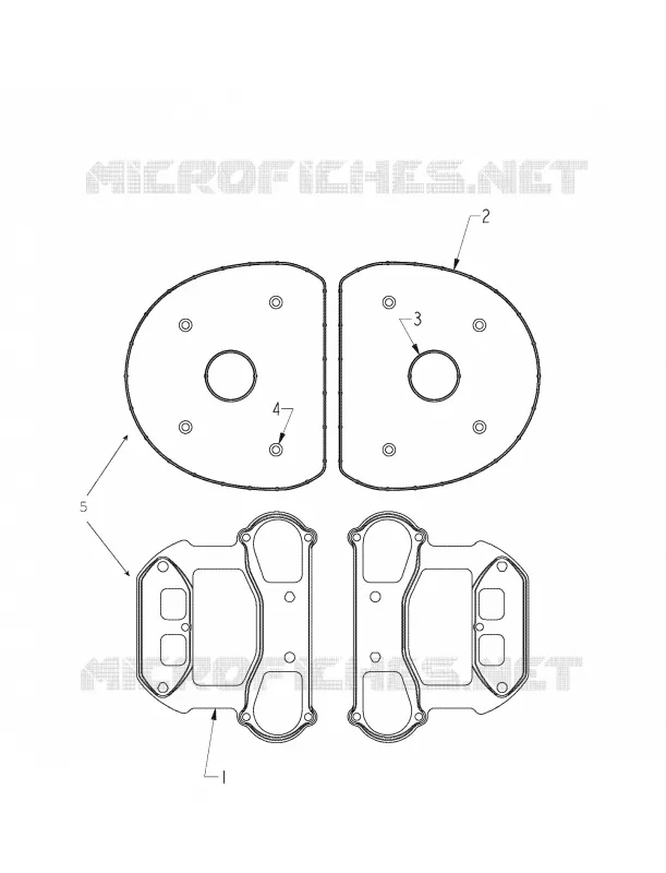 MOTEUR, ROCKER COVER GASKET KIT