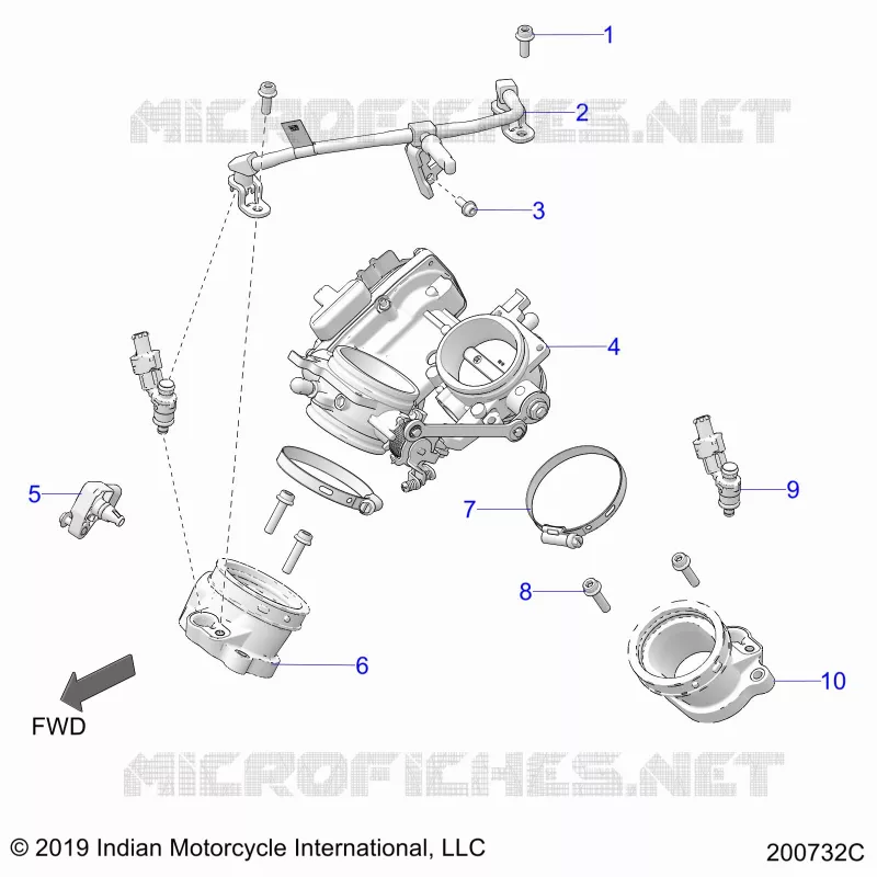 SYSTÃˆME D'ALIMENTATION, FUEL RAIL/THROTTLE BODY