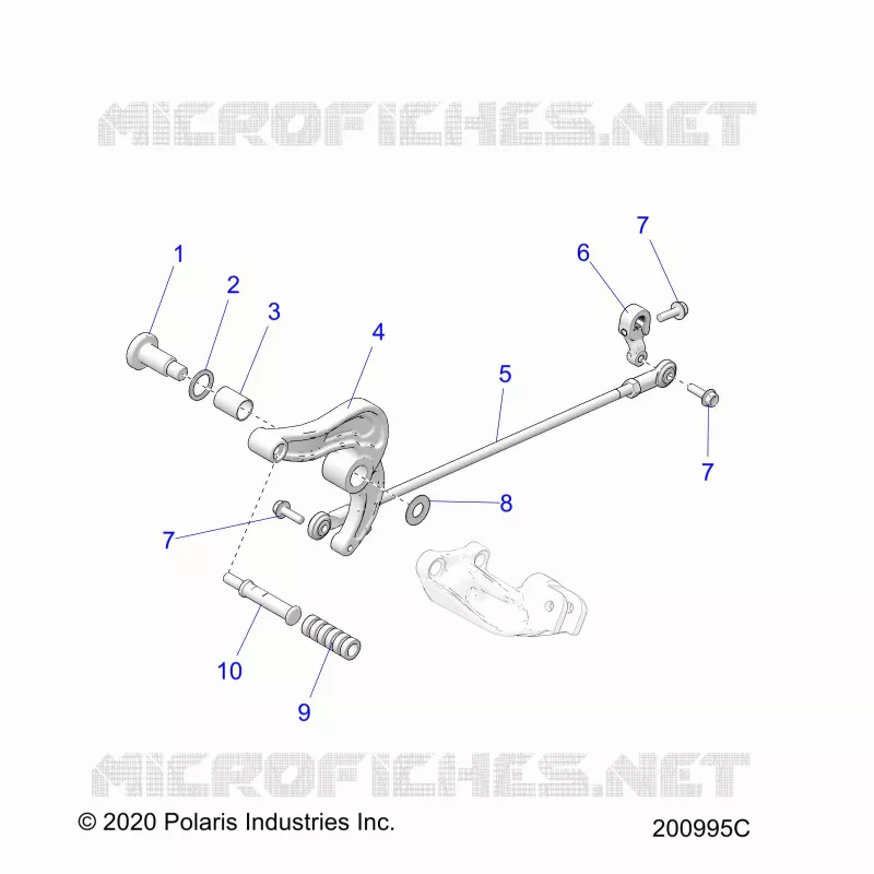 SYSTÃˆME DE TRANSMISSION, SHIFT PEDAL AND LINKAGE