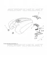 SYSTÈME D'ALIMENTATION, FUEL TANK MOUNTING