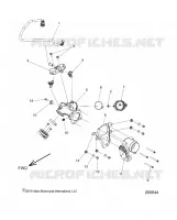 SYSTÃˆME D'ALIMENTATION, FUEL CLAM SHELL/THROTTLE BODY
