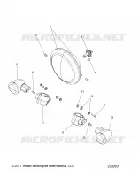ELECTRICITE, HEADLIGHT AND FRONT TURN SIGNALS