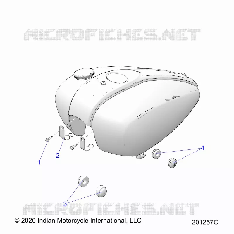 SYSTÃˆME D'ALIMENTATION, FUEL TANK MOUNTING