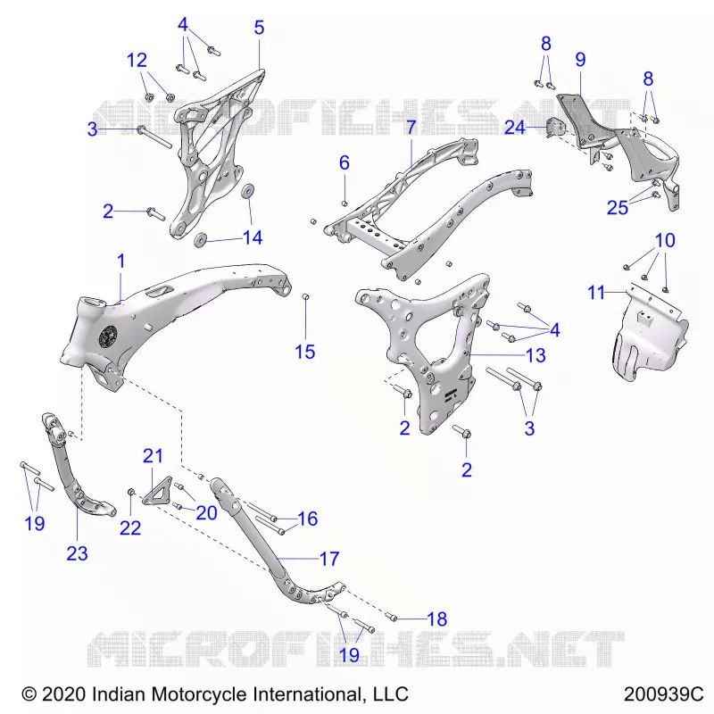 CHASSIS, CADRE ASM.