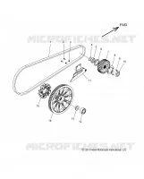 SYSTÃˆME DE TRANSMISSION, DRIVE SPROCKET, BELT AND GUARD