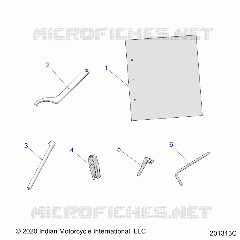 REFERENCES, MANUEL DU PROPRIETAIRE, TOOLS