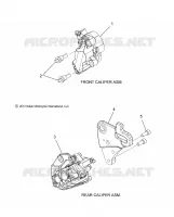 BRAKES, ETRIERS DE FREIN AVANT ET ARRIERE