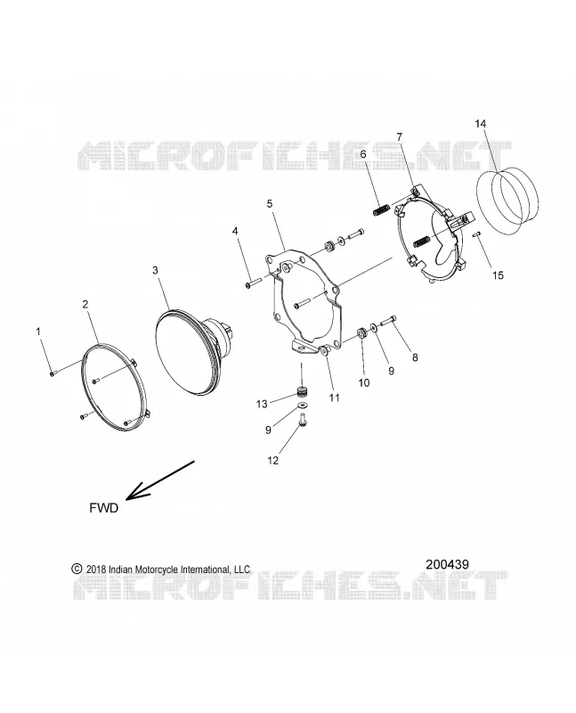 ELECTRICITE, HEADLIGHT