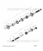SYSTEME DE TRANSMISSION, INPUT/OUTPUT SHAFT ASM.