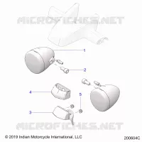 ELECTRICITE, TURN SIGNALS, REAR/REAR LIGHTING