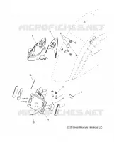 BODY, FEU ARRIERE, LICENSE PLATE BRACKET